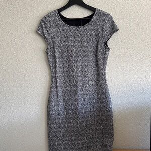 Black & White Priscilla Knit Dress